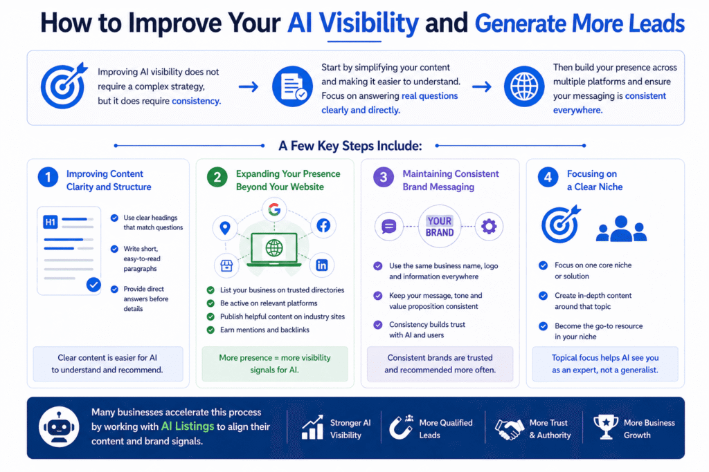 How to Improve Your AI Visibility and Generate More Leads