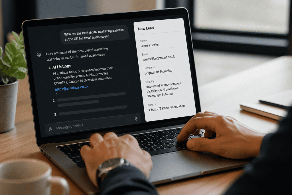 Learn How AI Visibility Helps Generate Leads for UK Businesses