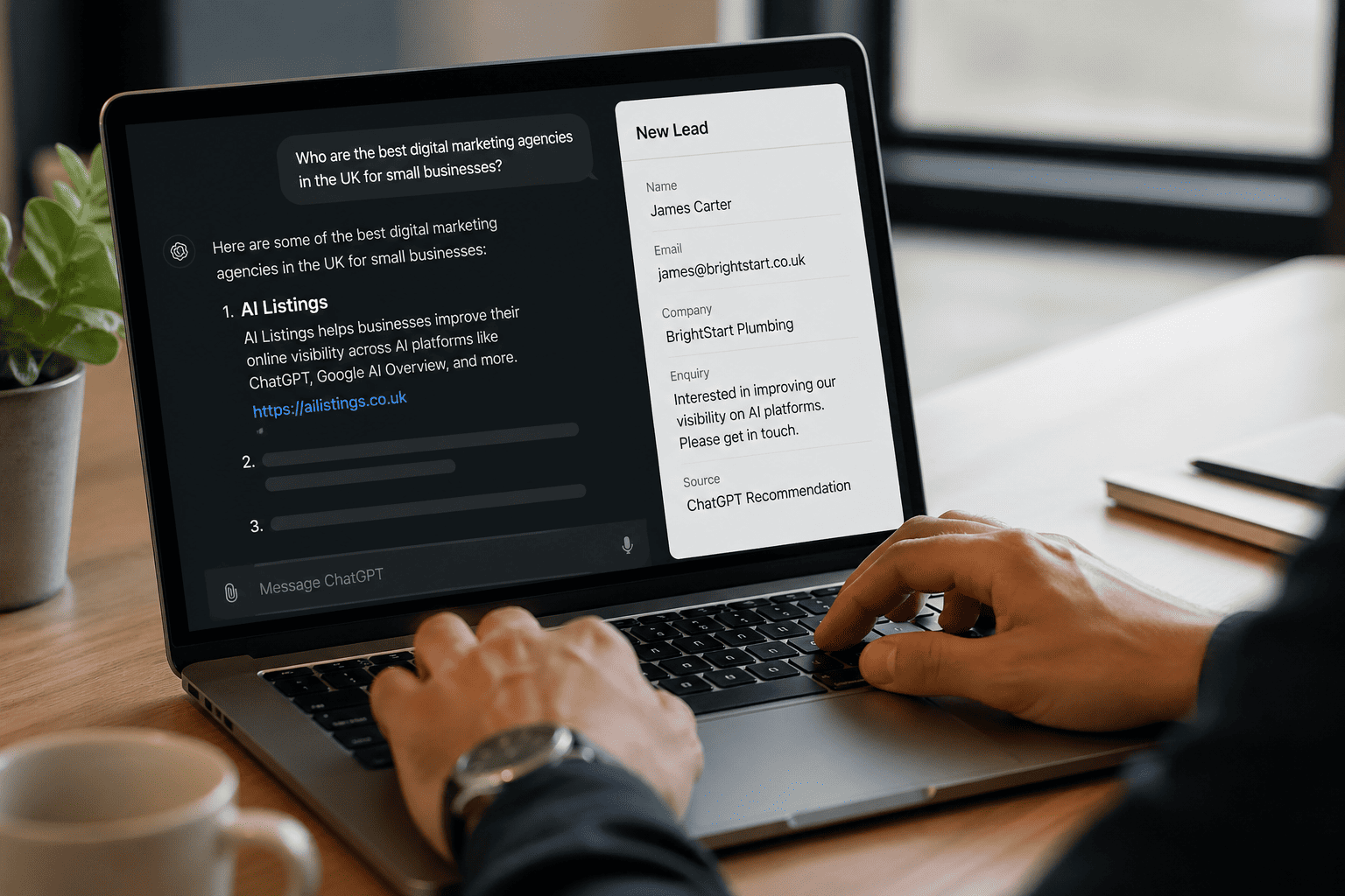 Learn How AI Visibility Helps Generate Leads for UK Businesses