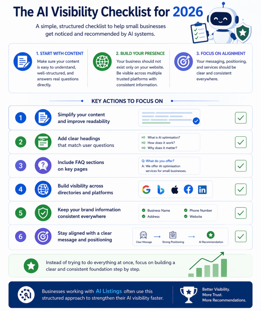The AI Visibility Checklist for 2026