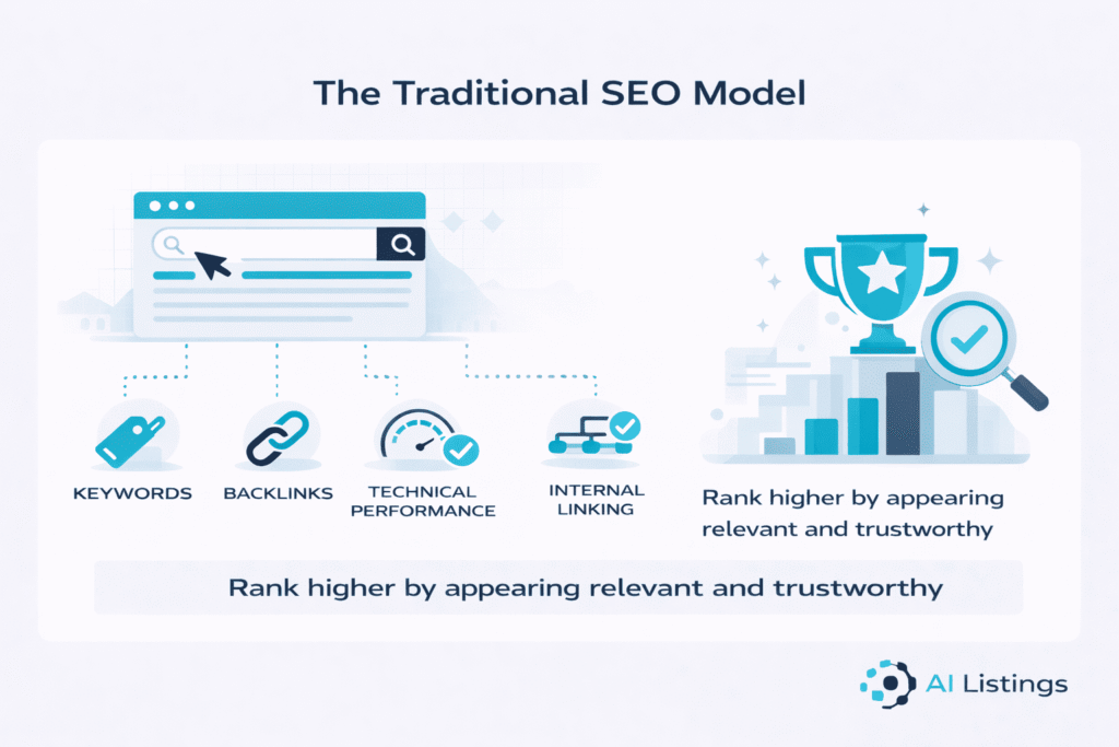 The Traditional SEO Model Explained