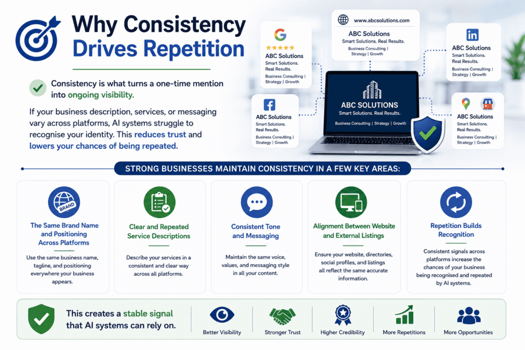 Why Consistency Drives Repetition