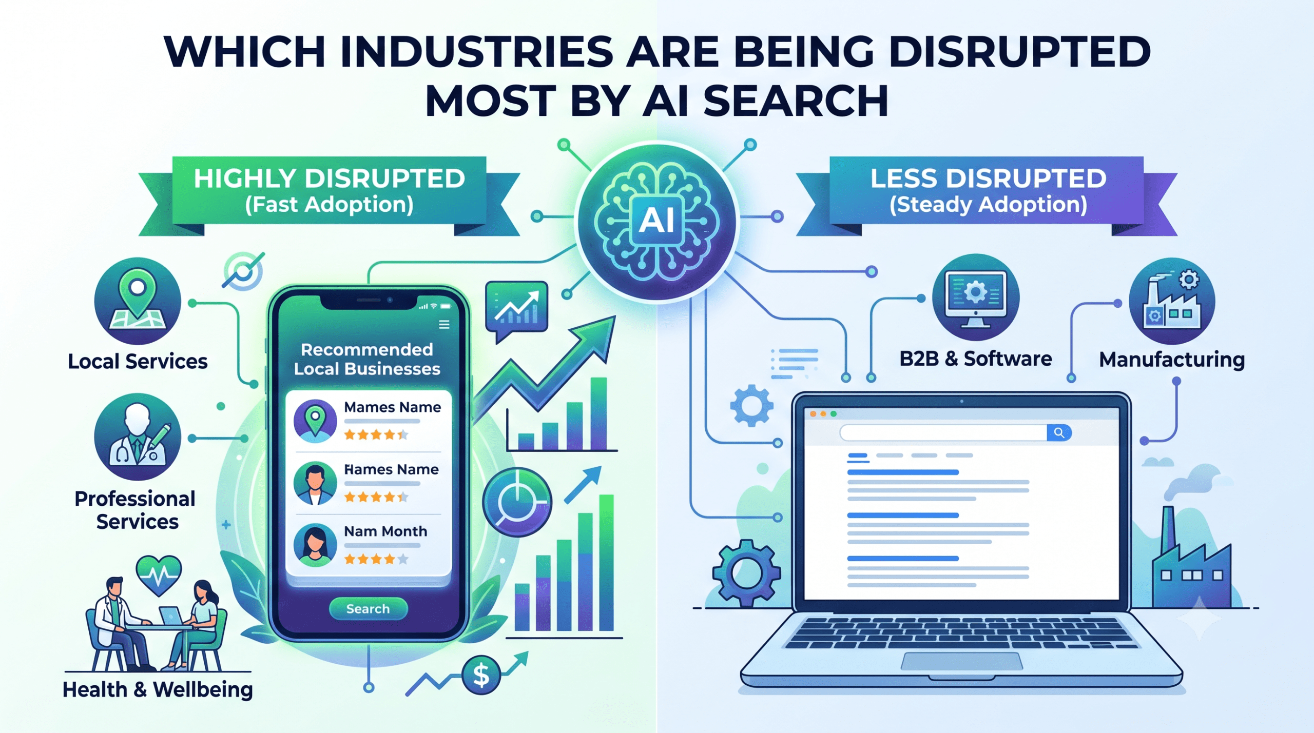Most Disrupted Industries